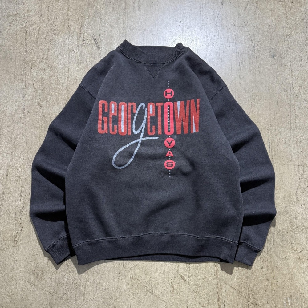 Georgetown Hoyas Sweatshirt Mens XL Gray NCAA Basketball Ultimate Pullover